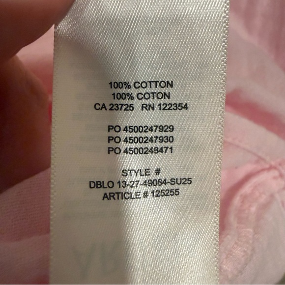 Little Moon Aritzia AirPlush Cotton Elysium Light Pink Sleeveless Romper XL - Picture 10 of 10